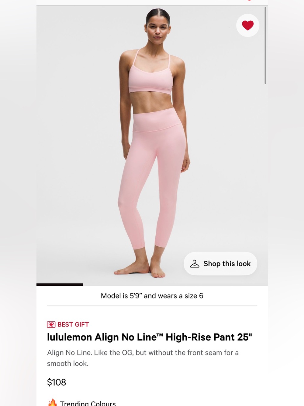Lululemon Align No Line